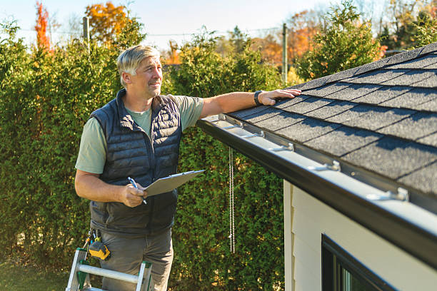 Professional Commercial Roofing technician working in Henderson, CO
